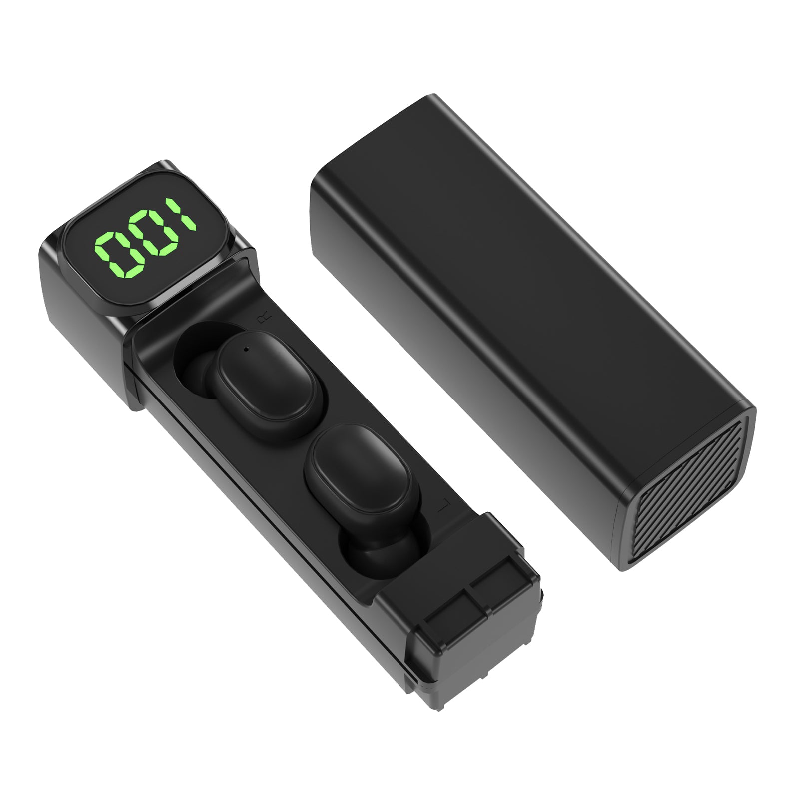 BQC-01 TWS Bluetooth 5.1 Earphones LED Digital Display Mini In-ear Sweatproof Touch Sports Headsets BQC-01 TWS Bluetooth 5.1 Earphones LED Digital Display Mini In-ear Sweatproof Touch Sports Headsets
